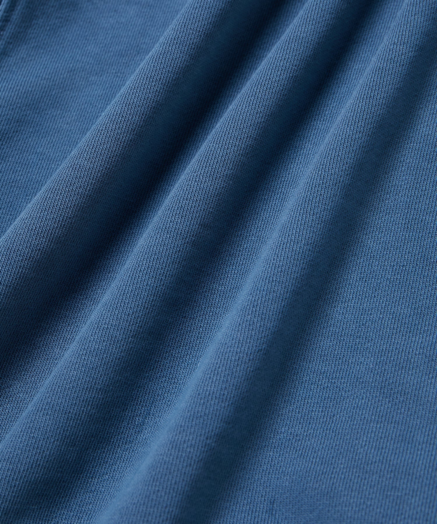 Canal Pigment Dyed Zip Hoodie Ocean
