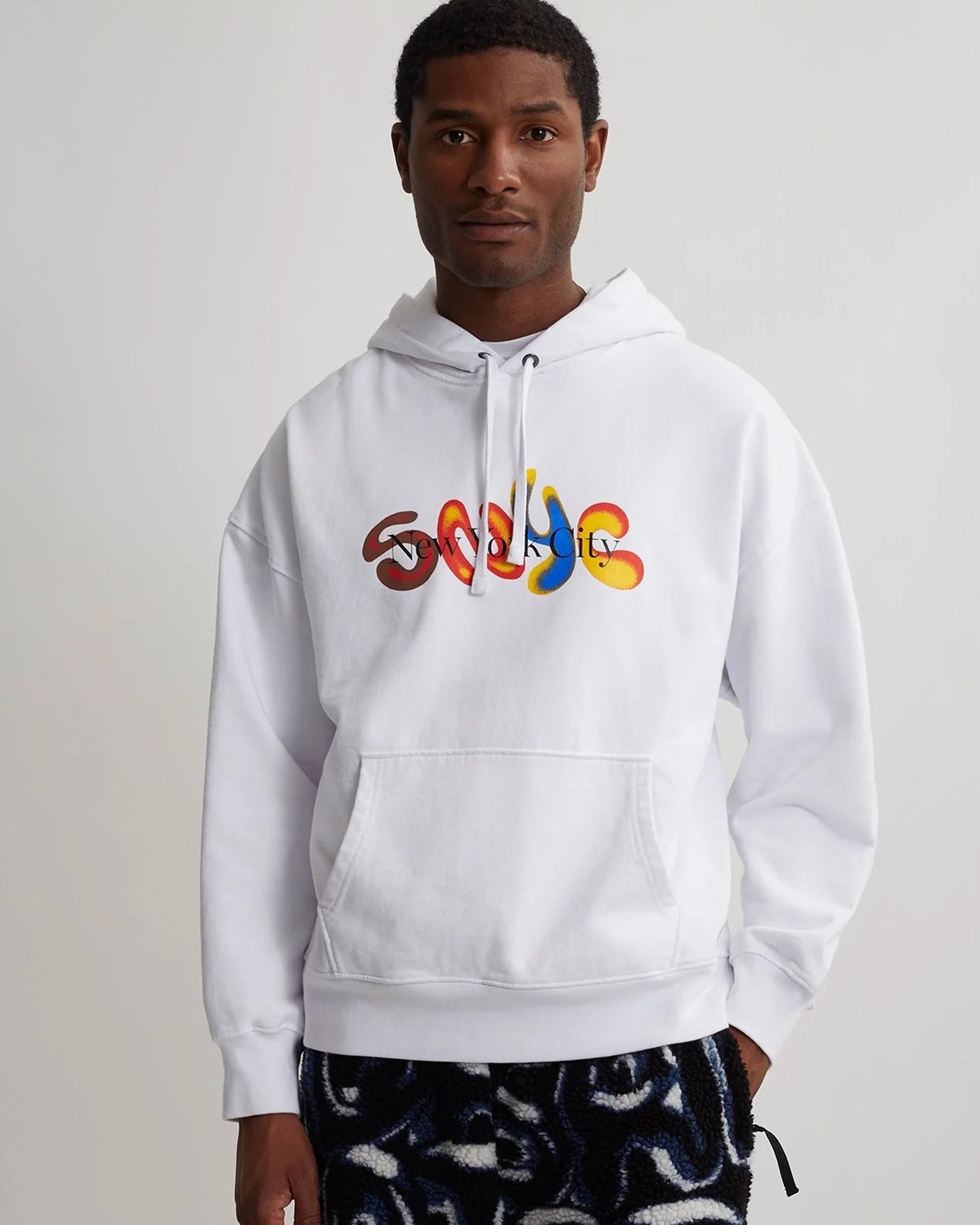 Warren SNYC Airbrush Hoodie White