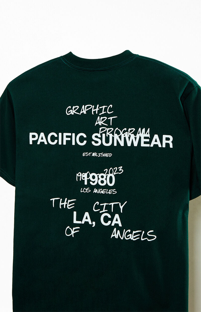 Pacific Sunwear Art Program Oversized T-Shirt