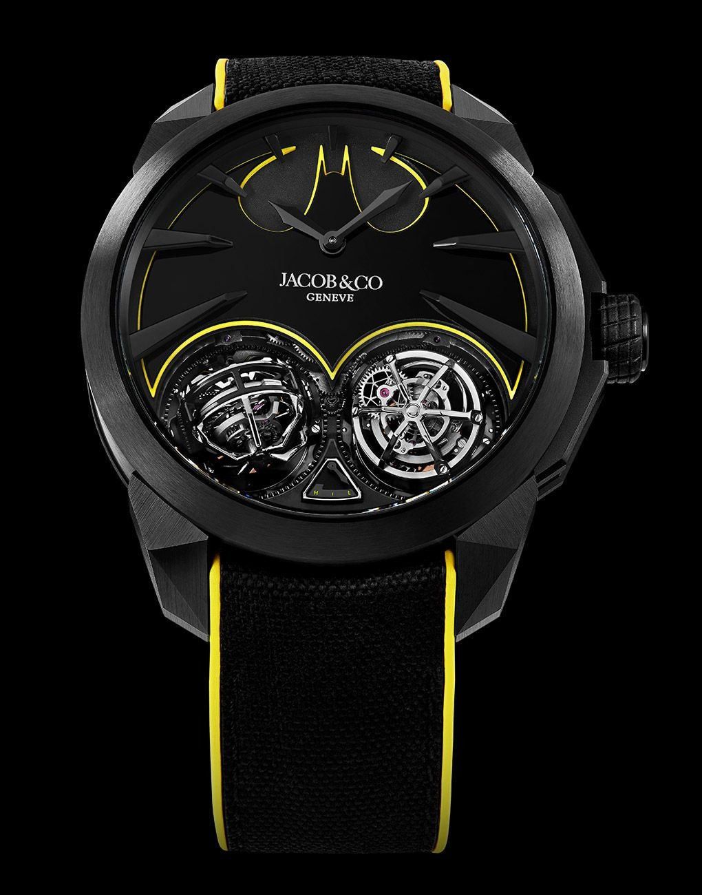 Batman Edition Dual Tourbillon Automatic Luxury Watch Premium Replica
